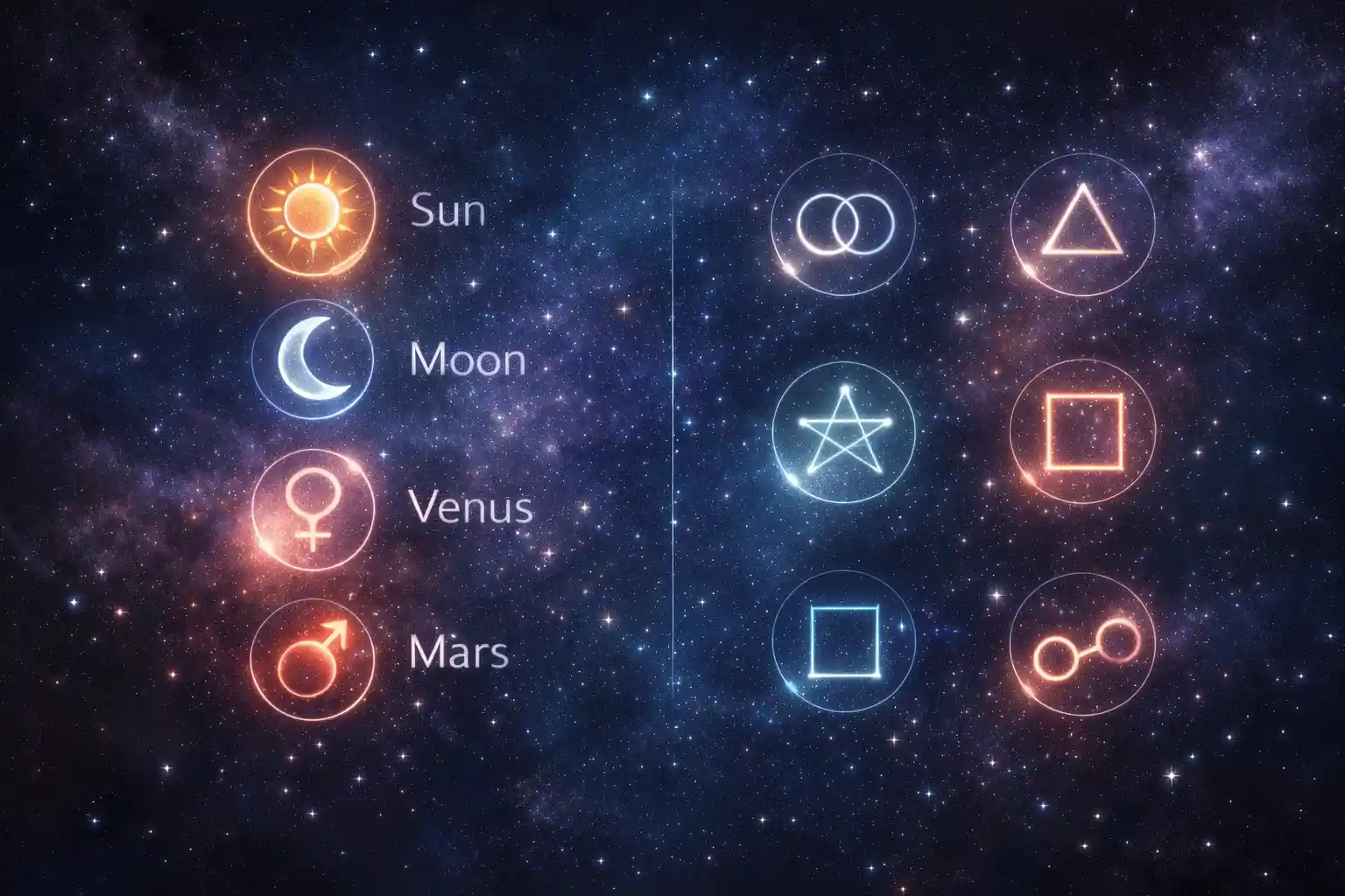 Planetas e Aspetos