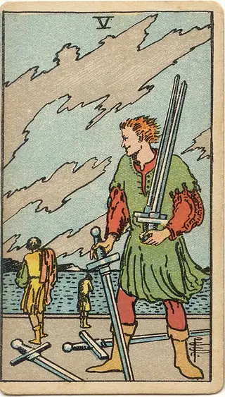 Five of Swords (reversed)